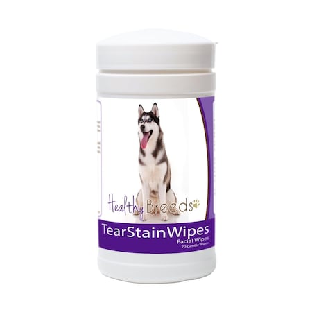 Healthy Breeds Siberian Husky Tear Stain Wipes 840235152972